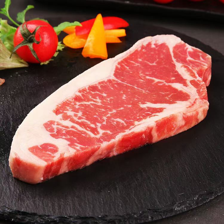 原切西冷牛排实拍