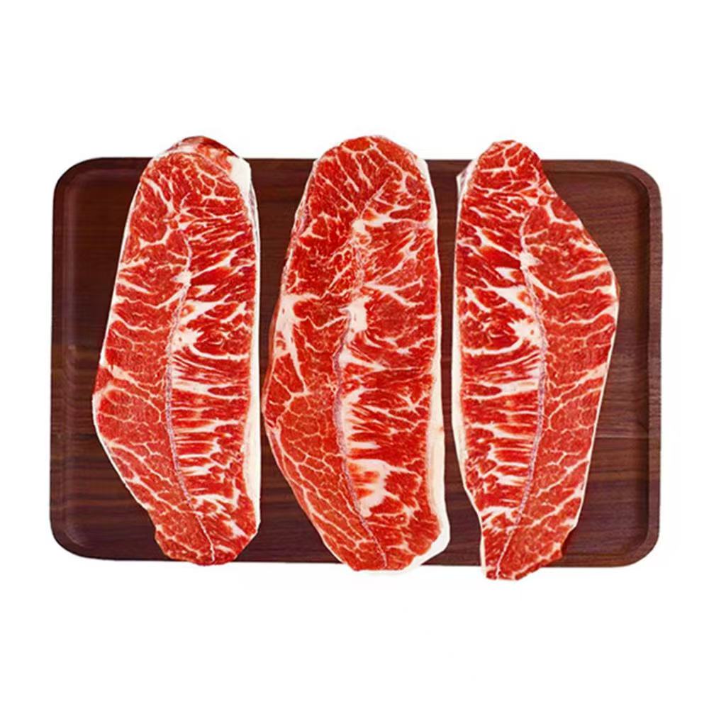 原切牛板腱实拍