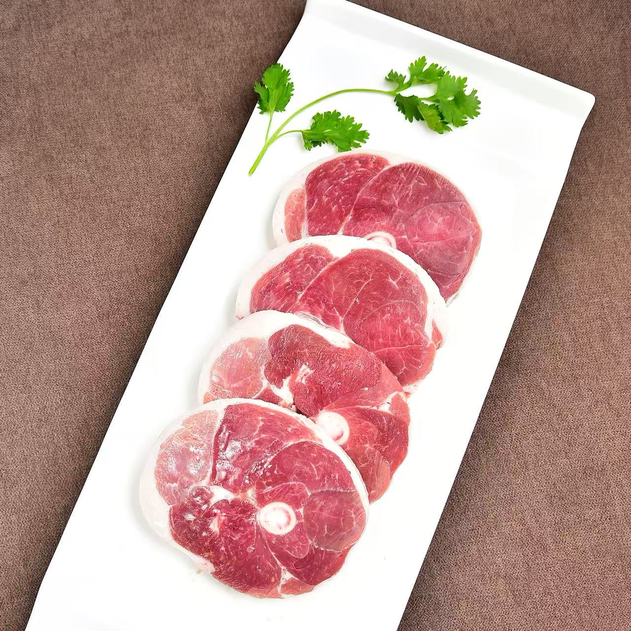 原切羊腿肉实拍
